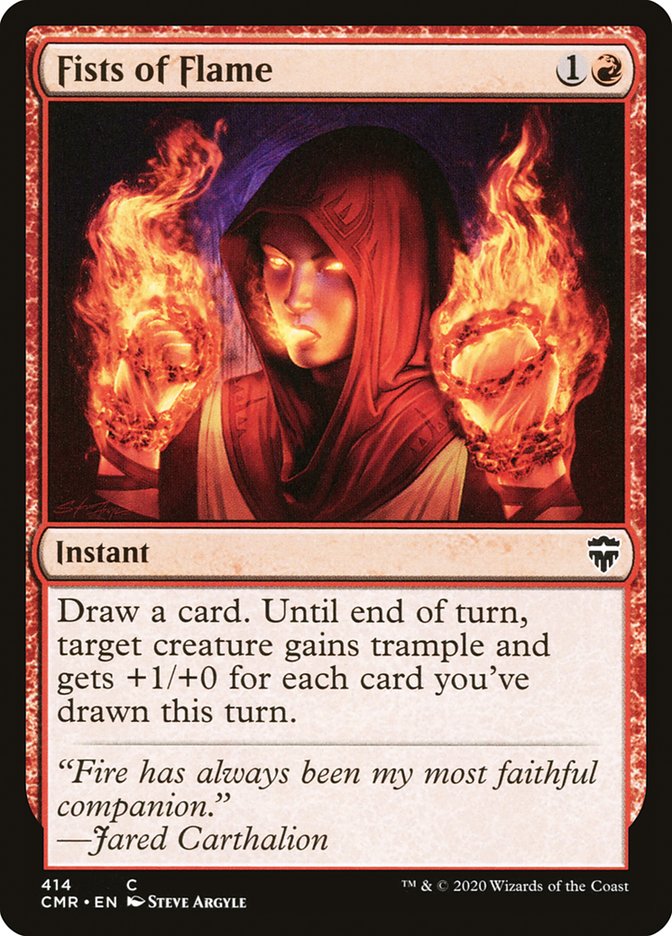 Fists of Flame front