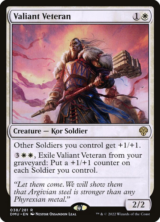 Valiant Veteran front