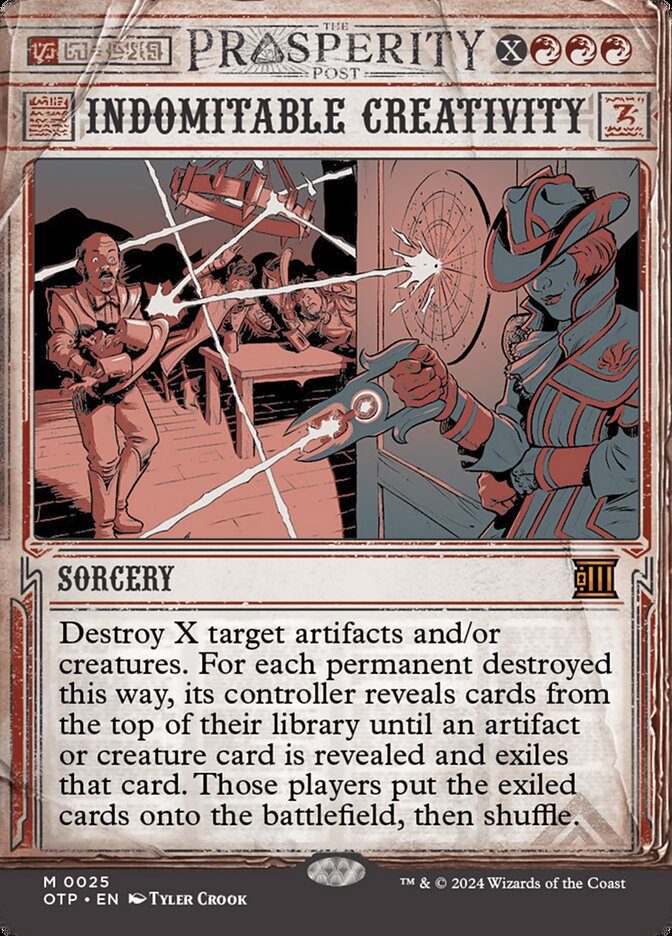 Indomitable Creativity front