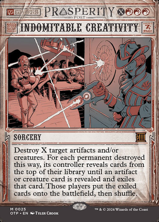 Indomitable Creativity front