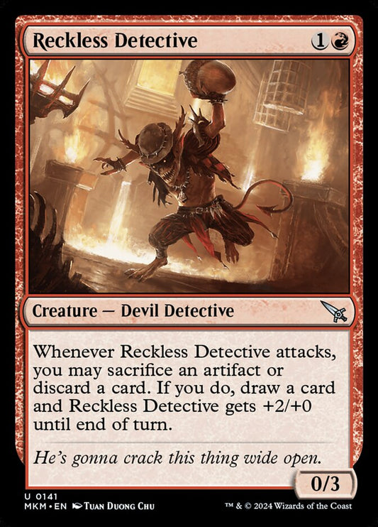 Reckless Detective front