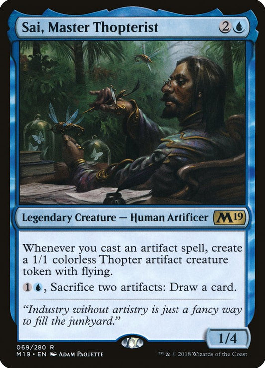 Sai, Master Thopterist front