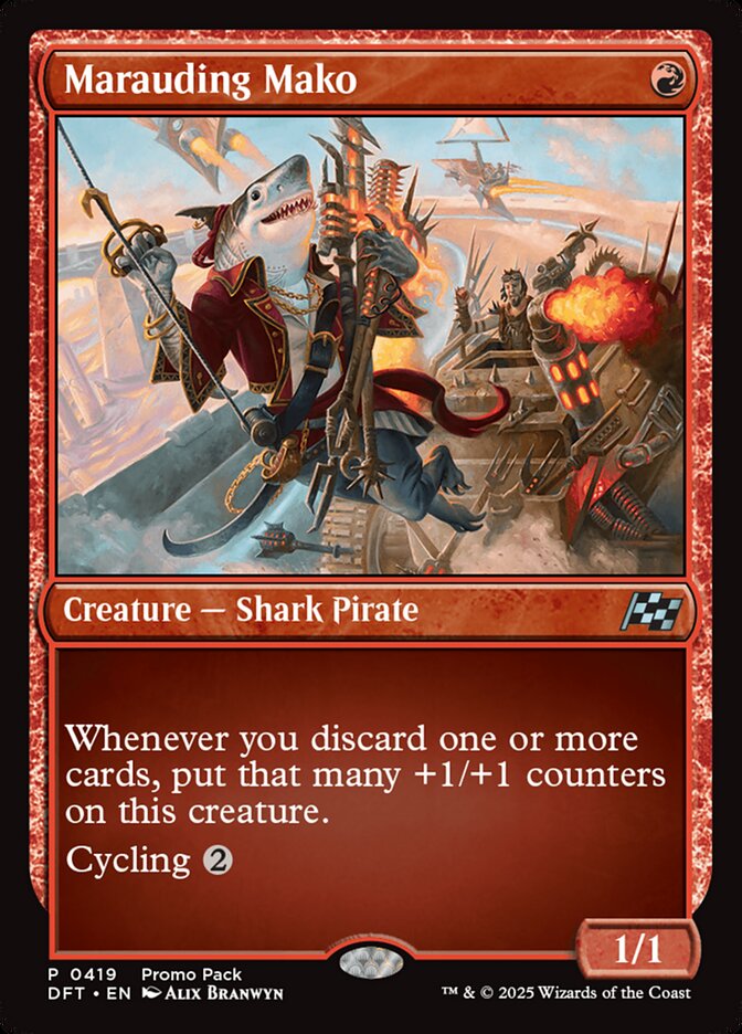 Marauding Mako front