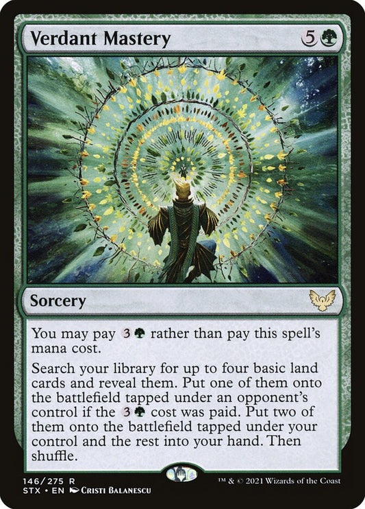 Verdant Mastery front