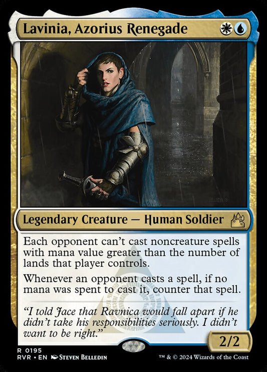 Lavinia, Azorius Renegade front