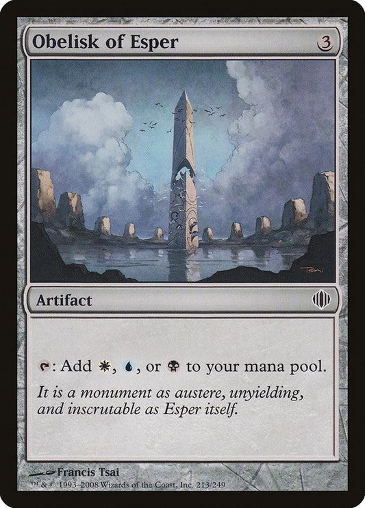 Obelisk of Esper front