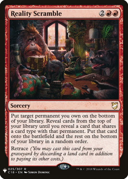 Reality Scramble front