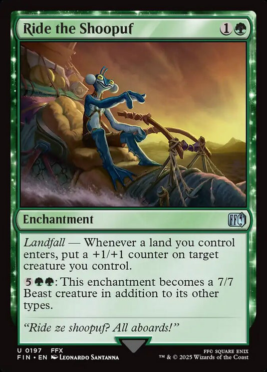 Ride the Shoopuf front