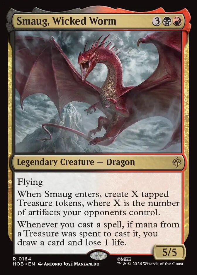 Smaug, Wicked Worm front