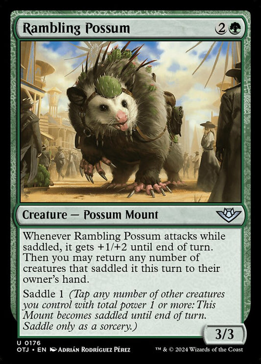 Rambling Possum front