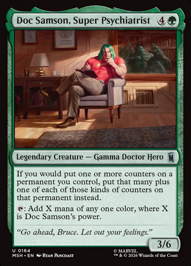 Doc Samson, Super Psychiatrist front