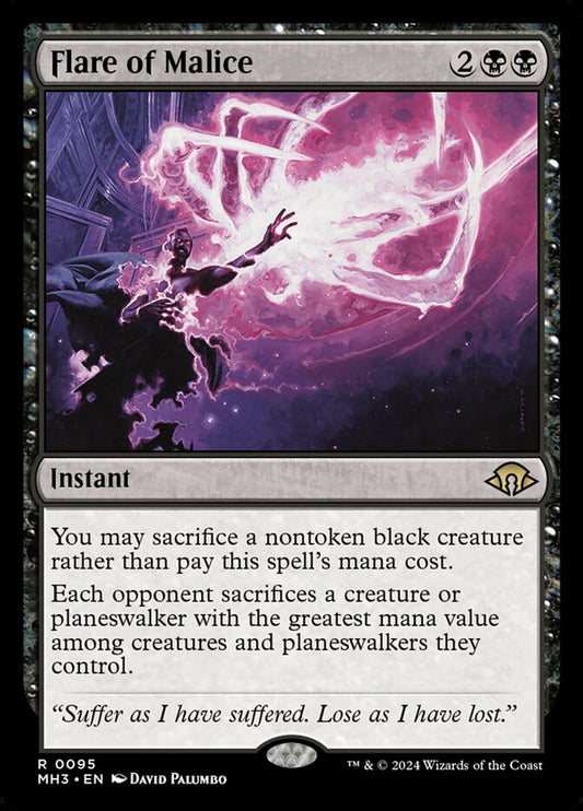 Flare of Malice front