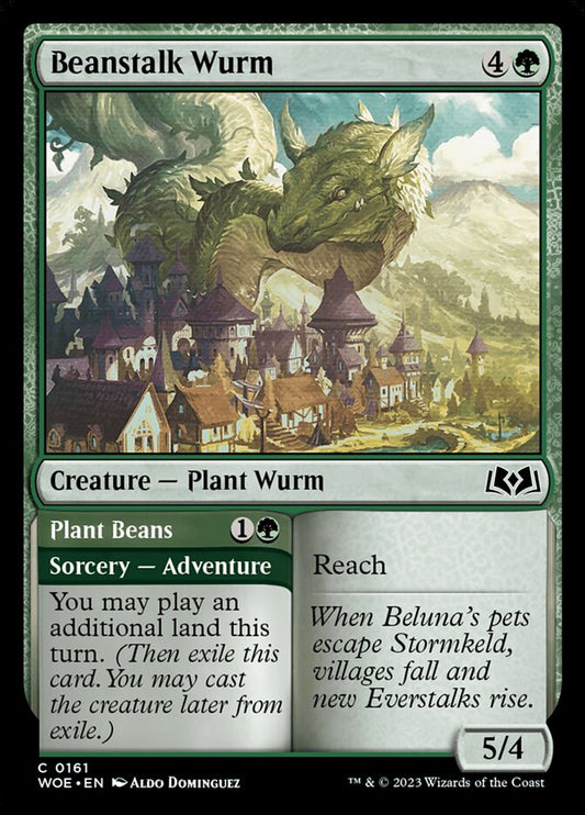 Beanstalk Wurm // Plant Beans front