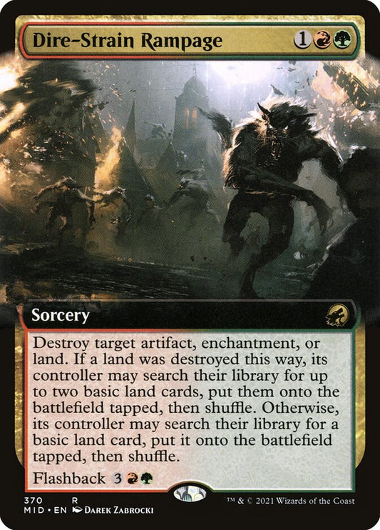 Dire-Strain Rampage front