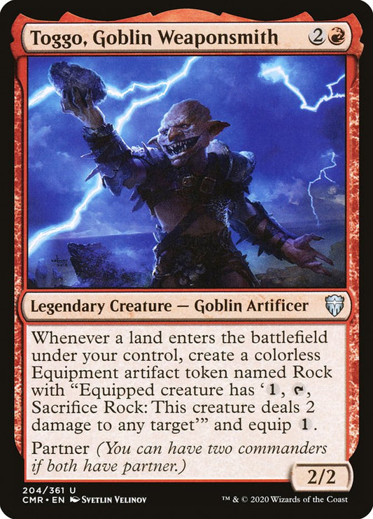 Toggo, Goblin Weaponsmith front