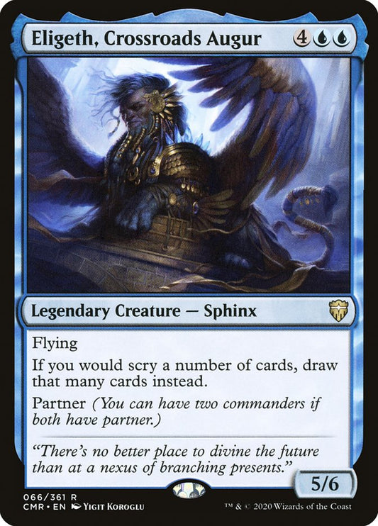 Eligeth, Crossroads Augur front