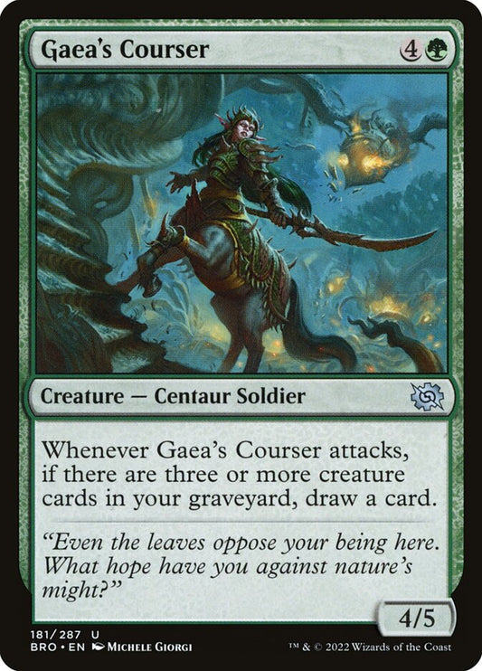 Gaea's Courser front