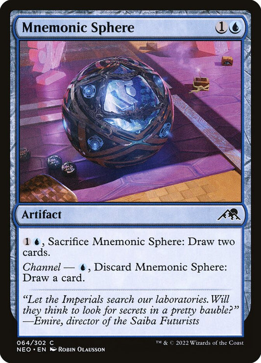 Mnemonic Sphere front