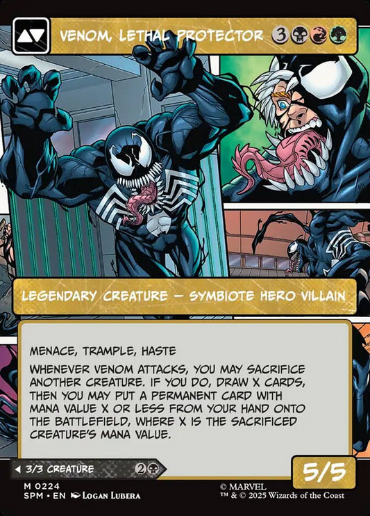 Eddie Brock // Venom, Lethal Protector back
