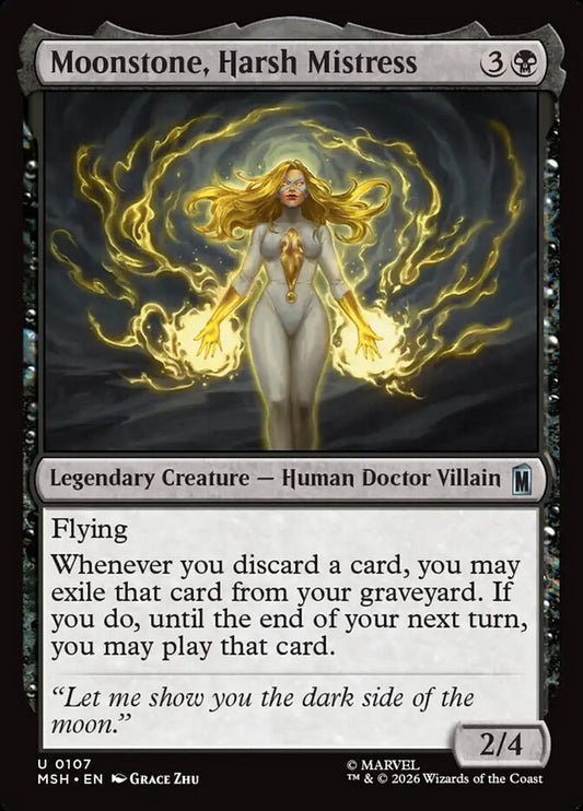 Moonstone, Harsh Mistress front