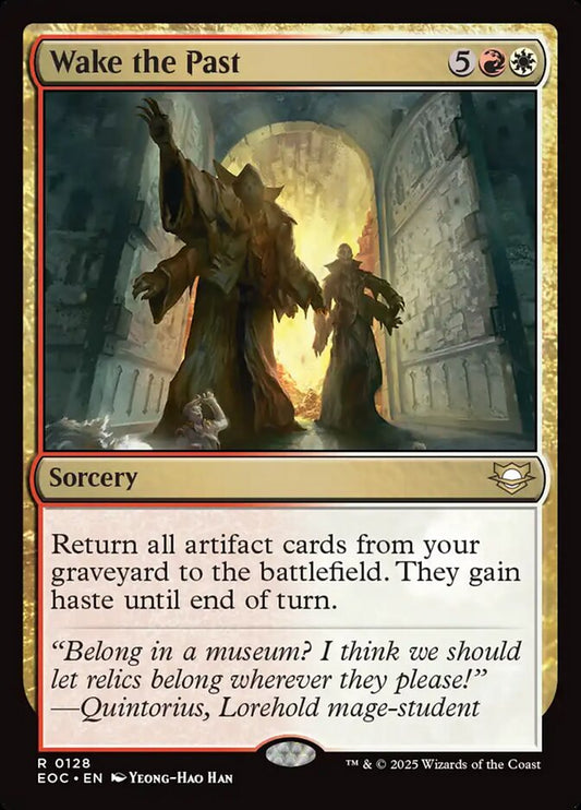 Wake the Past front