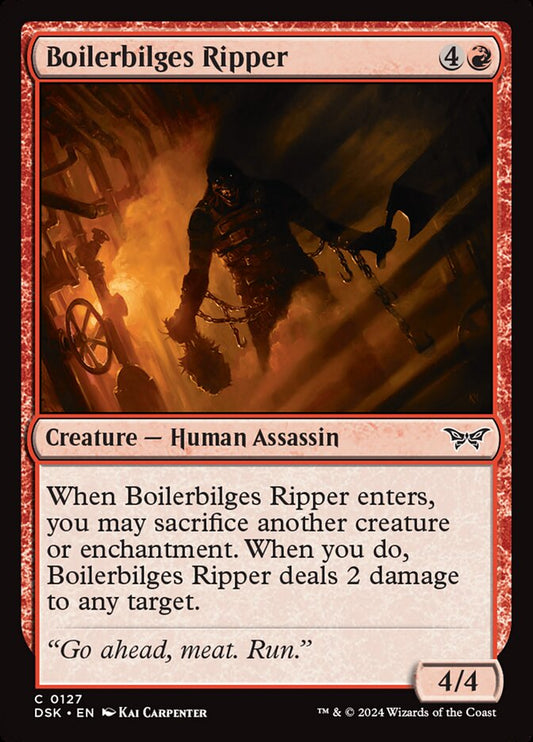 Boilerbilges Ripper front