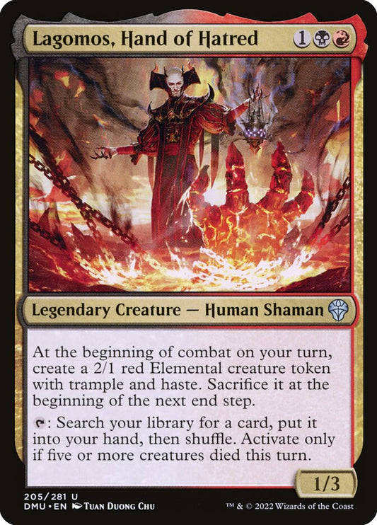 Lagomos, Hand of Hatred front