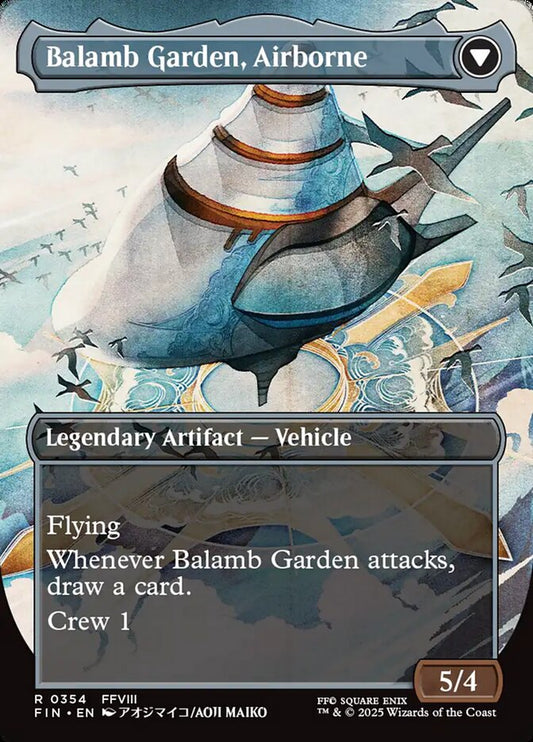 Balamb Garden, SeeD Academy // Balamb Garden, Airborne back