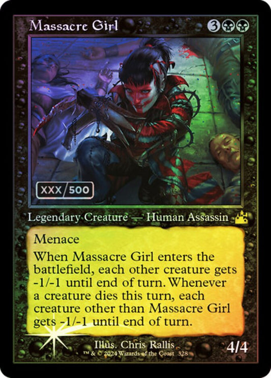 Massacre Girl front
