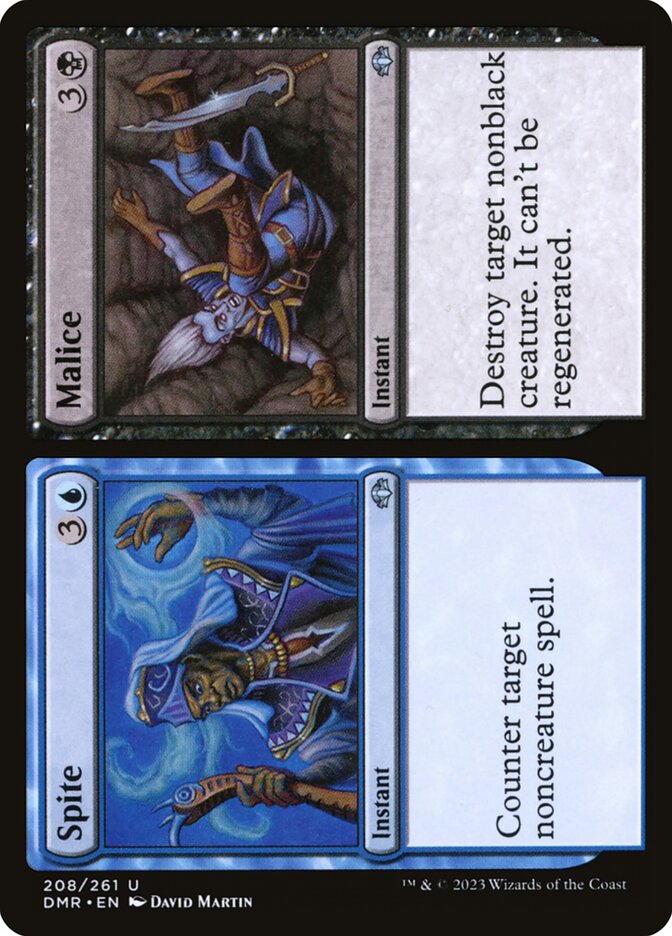 Spite // Malice front