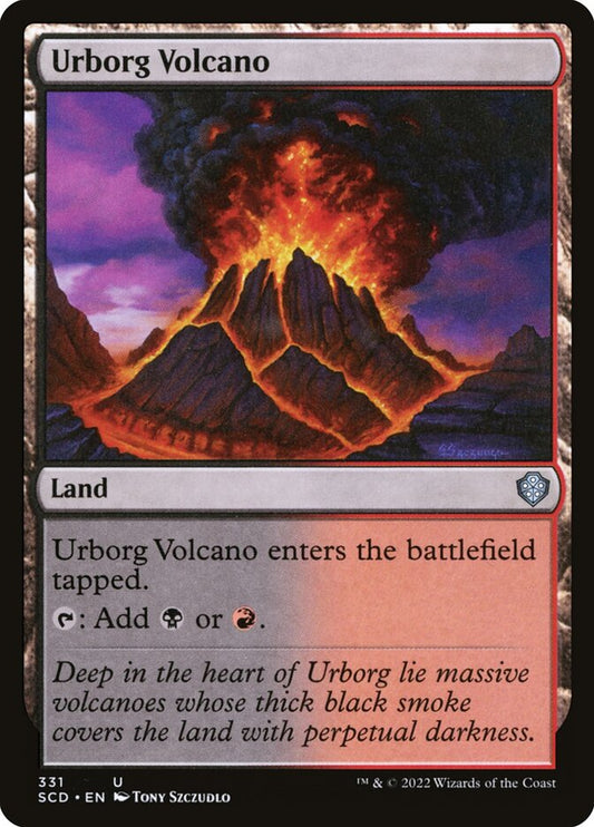 Urborg Volcano front