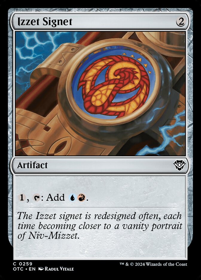 Izzet Signet front