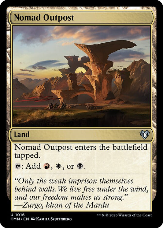 Nomad Outpost front