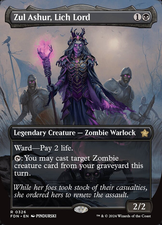 Zul Ashur, Lich Lord front