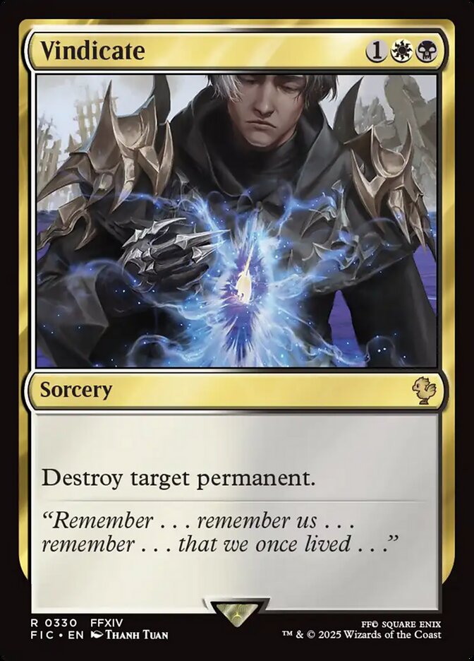 Vindicate front