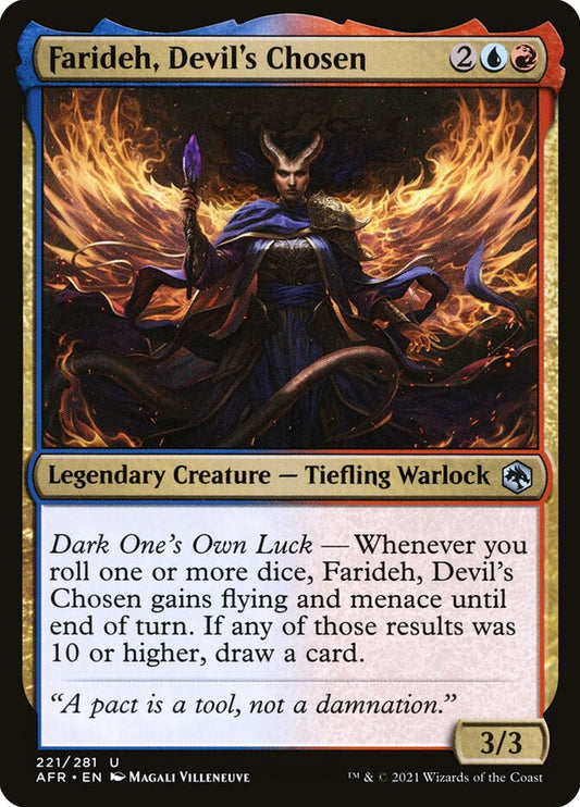 Farideh, Devil's Chosen front