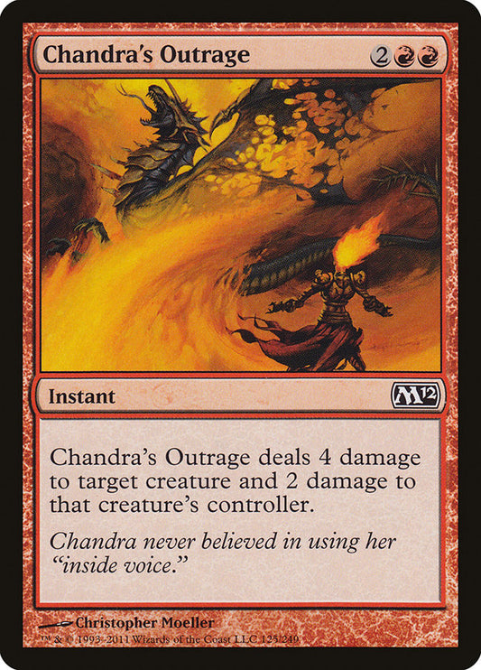 Chandra's Outrage front