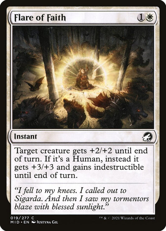 Flare of Faith front