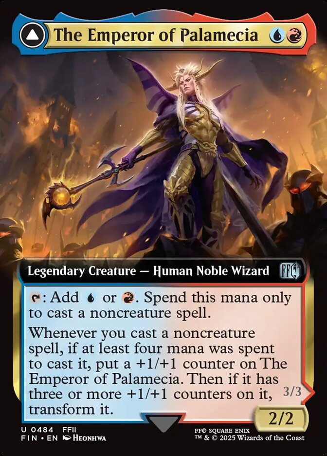 The Emperor of Palamecia // The Lord Master of Hell front