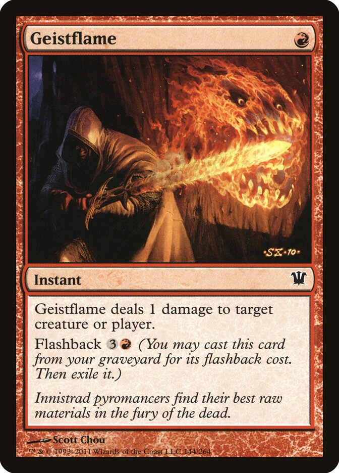 Geistflame front