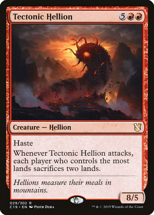Tectonic Hellion front