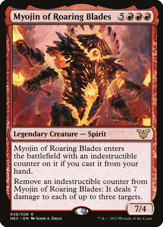 Myojin of Roaring Blades front