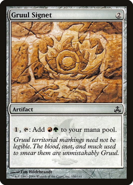 Gruul Signet front