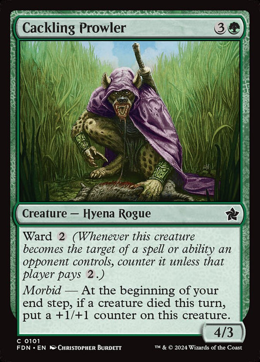 Cackling Prowler front
