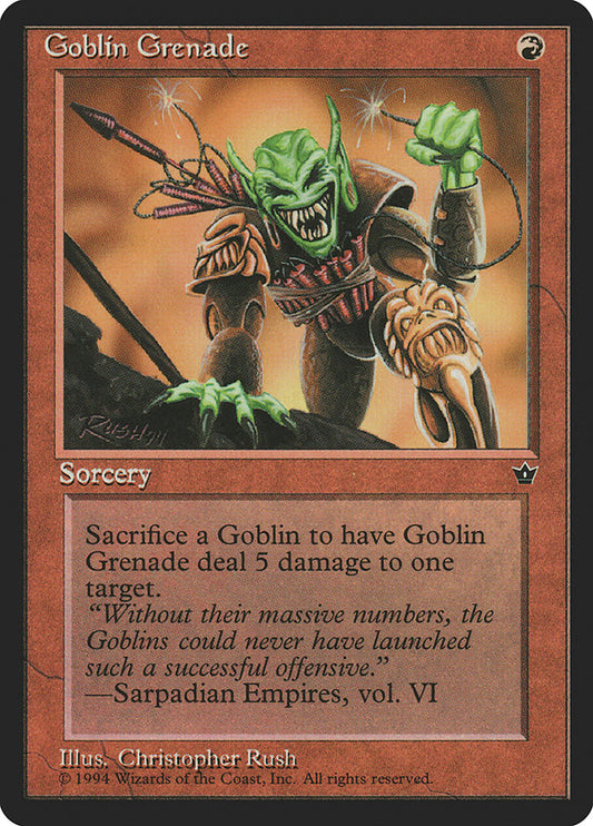 Goblin Grenade front