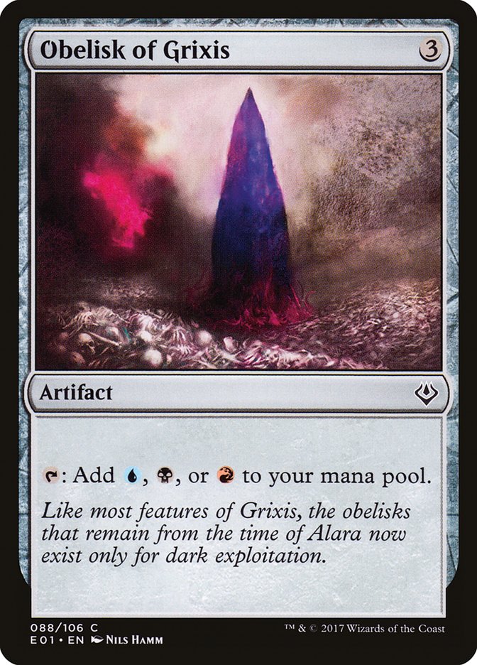 Obelisk of Grixis front