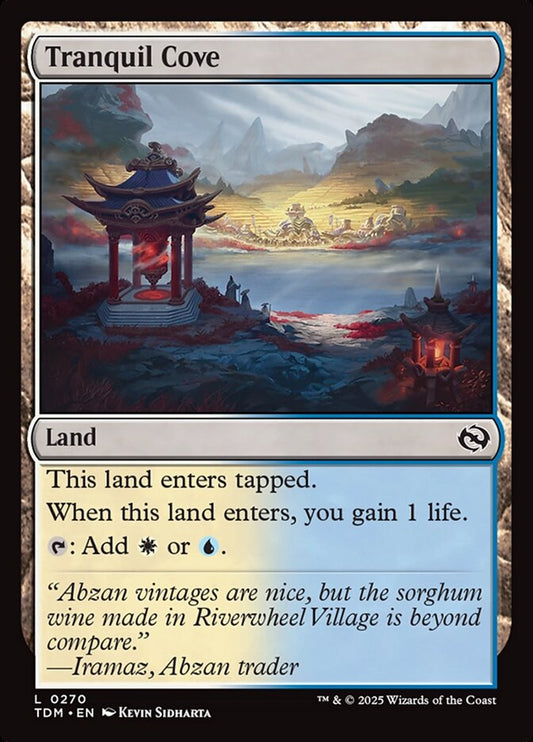 Tranquil Cove front