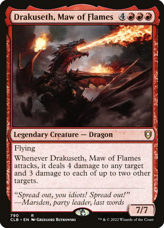 Drakuseth, Maw of Flames front