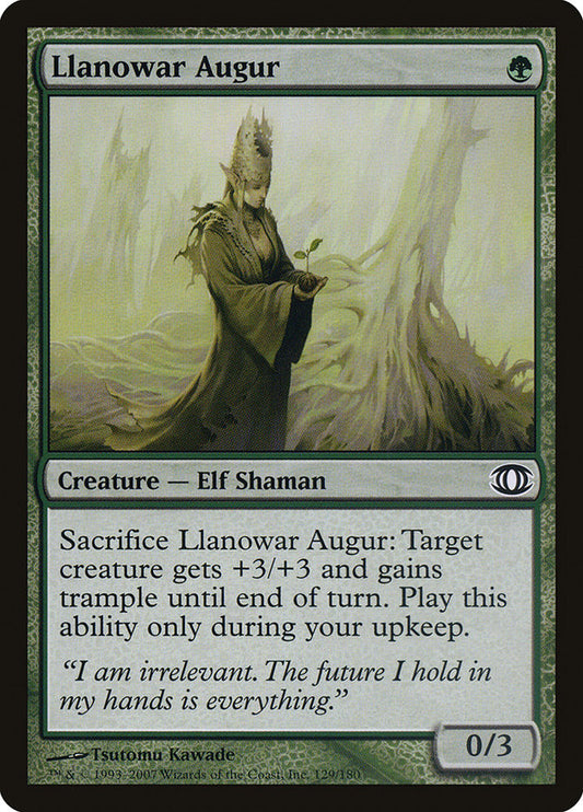 Llanowar Augur front