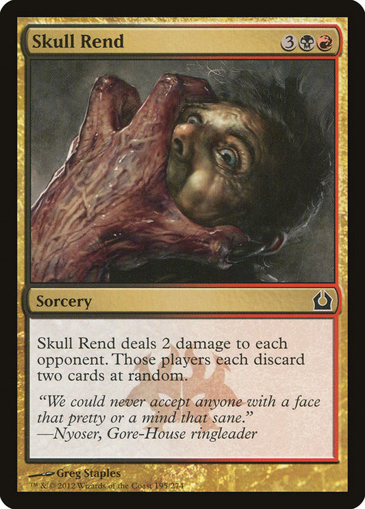 Skull Rend front